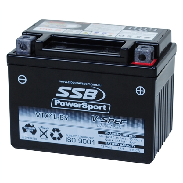 SSB Yamaha YZF R15 V2 2013 2022 12V 105CCA V Spec Battery 