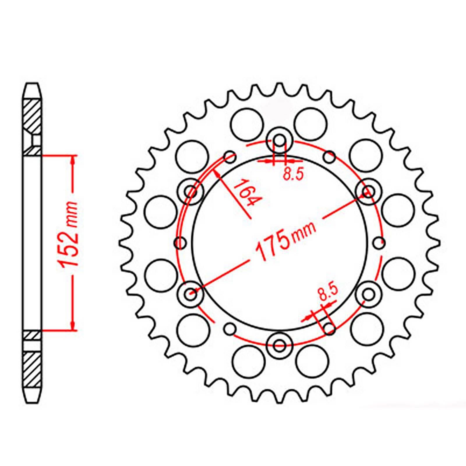 Yz125 sprocket deals