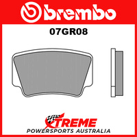 KTM 505 SX-F 09-12 Brembo Sintered Dirt Rear Brake Pads 07GR08-SD