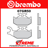 For Suzuki LT-A 500 FK2 Vision 4WD 2002 Brembo Sintered Dirt Rear Brake Pads 07GR50-SD