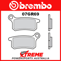 Brembo KTM 85 SX 2004-2010 Sintered Dual Sport Rear Brake Pad 07GR69-SX