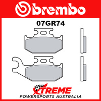 For Suzuki LT-A 400 King Quad Auto 08-12 Brembo Sintered Dirt Front Right Brake Pads 07GR74-SD