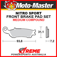 Moto-Master Yamaha YZ250F 2007-2018 Nitro Sport Sintered Medium Front Brake Pad 094922