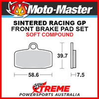 Moto-Master KTM 250 Freeride 2014-2017 Racing GP Sintered Soft Front Brake Pad 097412