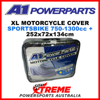 A1 Power Parts Extra Large Motorcycle cover 252x72x134cm