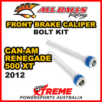 All Balls 18-7002 Can-Am Renegade 500 XT 2012 Front Brake Caliper Bolt Kit