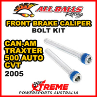 All Balls 18-7002 Can-Am Traxter 500 Auto CVT 2005 Front Brake Caliper Bolt Kit