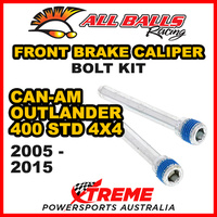 All Balls 18-7002 Can-Am Outlander 400 STD 4x4 2005-2015 Front Brake Caliper Bolt Kit