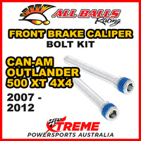 All Balls 18-7002 Can-Am Outlander 500XT 500 XT 4X4 2007-2012 Front Brake Caliper Bolt Kit