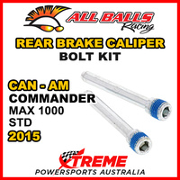 All Balls 18-7002 Can-Am Commander MAX 1000 STD 2015 Rear Brake Caliper Bolt Kit