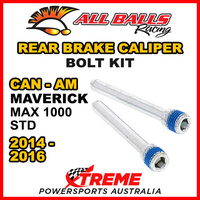 All Balls 18-7002 Can-Am Maverick MAX 1000 STD 14-16 Rear Brake Caliper Bolt Kit