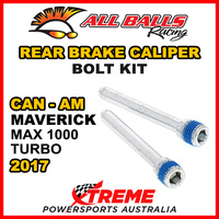 All Balls 18-7002 Can-Am Maverick MAX 1000 TURBO 2017 Rear Brake Caliper Bolt Kit