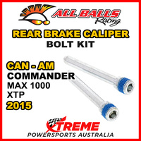 All Balls 18-7002 Can-Am Commander MAX 1000 XTP 2015 Rear Brake Caliper Bolt Kit