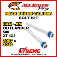 All Balls 18-7002 Can-Am Outlander 500 XT 4X4 2007-2012 Rear Brake Caliper Bolts