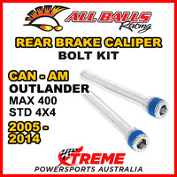 All Balls 18-7002 Can-Am Outlander MAX 400STD 4X4 05-14 Rear Brake Caliper Bolts