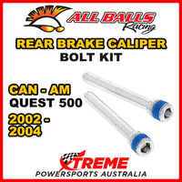 All Balls 18-7002 Can-Am Quest 500 2002-2004 Rear Brake Caliper Bolt Kit