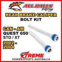 All Balls 18-7002 Can-Am Quest 650 XT 2002-2004 Rear Brake Caliper Bolt Kit