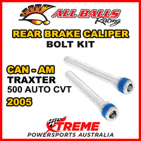 All Balls 18-7002 Can-Am Traxter 500 Auto CVT 2005 Rear Brake Caliper Bolt Kit