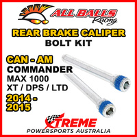 All Balls 18-7002 Can-Am Commander MAX 1000LTD 14-15 Rear Brake Caliper Bolt Kit