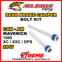 All Balls 18-7002 Can-Am Maverick 1000 XC 2017 Rear Brake Caliper Bolt Kit