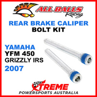 All Balls 18-7002 Yamaha YFM450 Grizzly IRS 2007 Rear Brake Caliper Bolt Kit