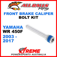 All Balls 18-7003 WR450F WR 450F 2003-2017 Front Brake Caliper Bolt Kit