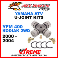 19-1003 Yamaha YFM400 Kodiak 2WD 2000-2004 All Balls U-Joint Drive Shaft Kit