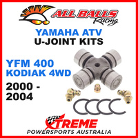 19-1003 Yamaha YFM400 Kodiak 4WD 2000-2004 All Balls U-Joint Drive Shaft Kit