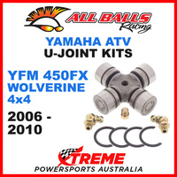 19-1003 Yamaha YFM450FX Wolverine 4x4 2006-2010 All Balls U-Joint Kit