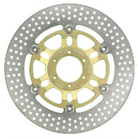 Gold Gold Alloy Center Front Left Brake Disc for HONDA CBR 250 RR 1990-2000 