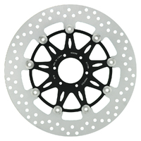 Front Left Brake Disc for HONDA CB 125 Twin 1981-1982  