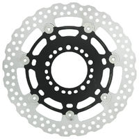 Black Wave Front Right Brake Disc for KAWASAKI Ninja 650 L 2009-2009 