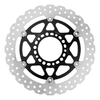 Black Wave Front Left Brake Disc for CF MOTO 650 NK ABS 2014-2022 