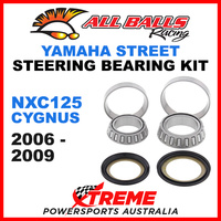 All Balls 22-1008 Yamaha NXC125 Cygnus 2006-2009 Steering Head Stem Bearing Kit