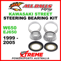 All Balls 22-1009 Kawasaki W650 (EJ650) 1999-2005 Steering Head Stem Bearing Kit