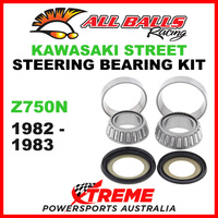 All Balls 22-1009 Kawasaki Z750N 1982-1983 Steering Bearing Kit