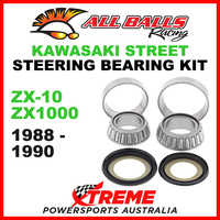 All Balls 22-1009 Kawasaki ZX-10 ZX1000 1988-1990 Steering Bearing Kit