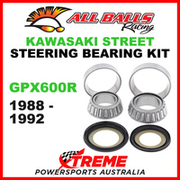 All Balls 22-1009 Kawasaki GPX600R 1988-1992 Steering Head Stem Bearing Kit