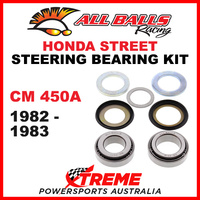 All Balls 22-1011 Honda CM450A CM 450A 1982-1983 Steering Head Stem Bearing Kit