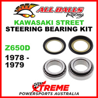 All Balls 22-1014 Kawasaki Z650D Z 650D 1978-1979 Steering Head Stem Bearing Kit