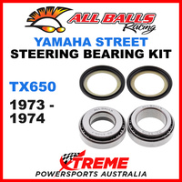 All Balls 22-1015 Yamaha TX650 TX 650 1973-1974 Steering Head Stem Bearing Kit