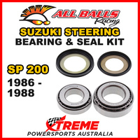 22-1019 For Suzuki SP200 SP 200 1986-1988 Steering Head Stem Bearing Kit