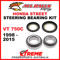 All Balls 22-1020 Honda VT750C VT 750C 1998-2015 Steering Head Stem Bearing Kit