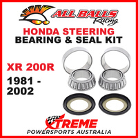 22-1021 Honda XR200R XR 200R 1981-2002 Steering Head Stem Bearing & Seal Kit