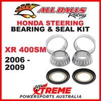 22-1021 Honda XR400SM XR 400SM 2006-2009 Steering Head Stem Bearing & Seal Kit