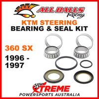 22-1026 KTM 360 SX 360SX 1996-1997 Steering Head Stem Bearing Kit MX Dirt Bike