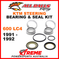 22-1026 KTM 600LC4 600 LC4 1991-1992 Steering Head Stem Bearing Kit MX