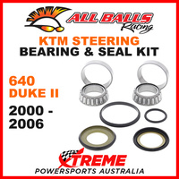 22-1026 KTM 640 640cc Duke II 2000-2006 Steering Head Stem Bearing Kit MX