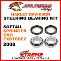 All Balls 22-1032 HD Softail Springer CVO FXSTSSE2 2008 Head Stem Bearing Kit