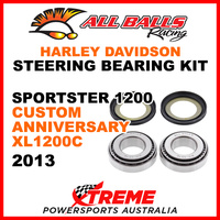 22-1032 HD Sportster 1200 Custom Anniversary XL1200C 2013 Head Stem Bearing Kit